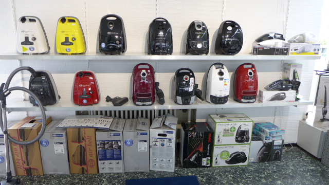 Abteilung Staubsauger